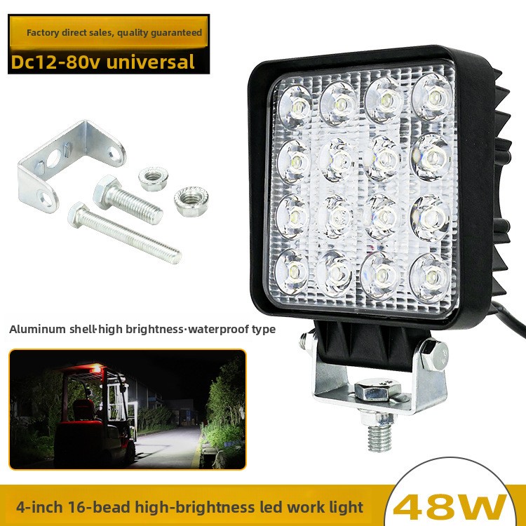 Heavy Equipment Working - Lanterna de Trabalho LED de 48W