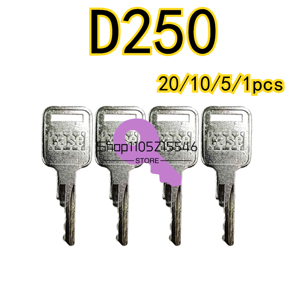 Brand Heavy Equipment - 20/10/5/1 pçs novas chaves d250 caber