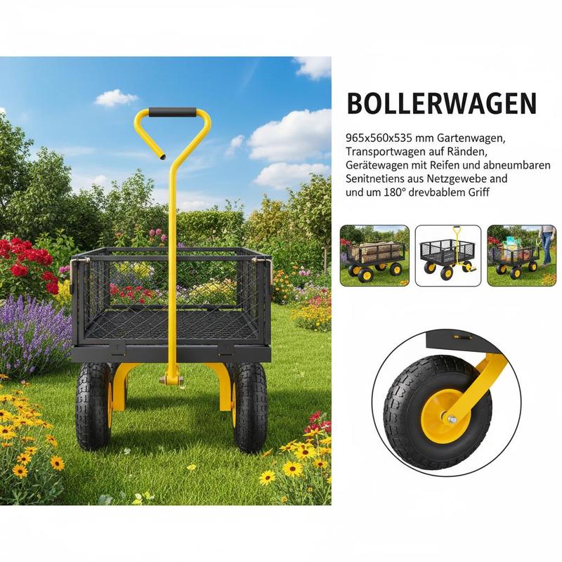 Carrinho de Jardim de Aço 900  - Heavy Equipment Working avaliação e preço