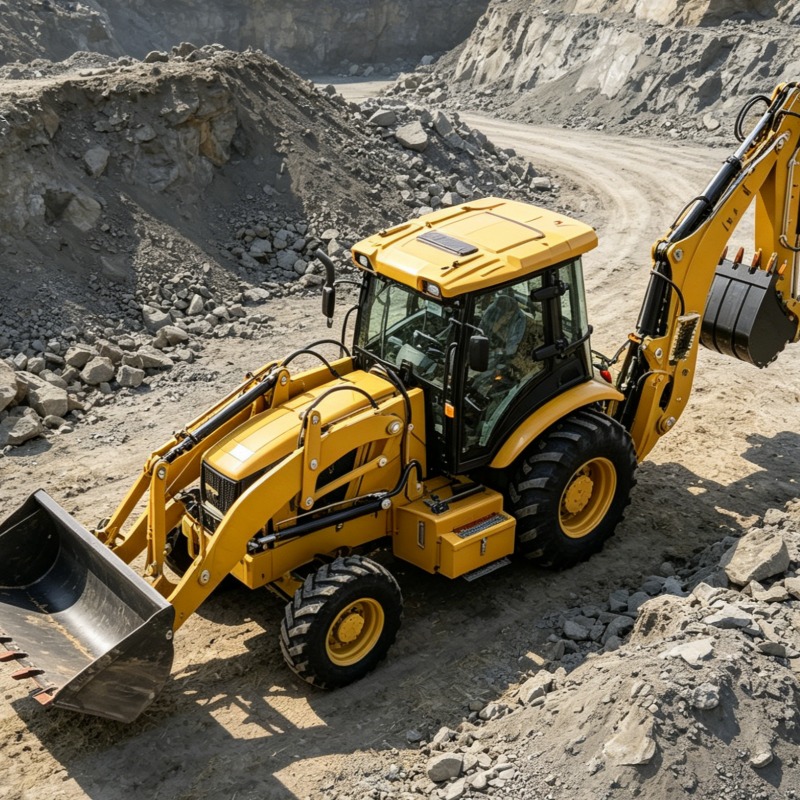 Retroescavadeira Industrial 4x - Heavy Equipment Working avaliação e preço