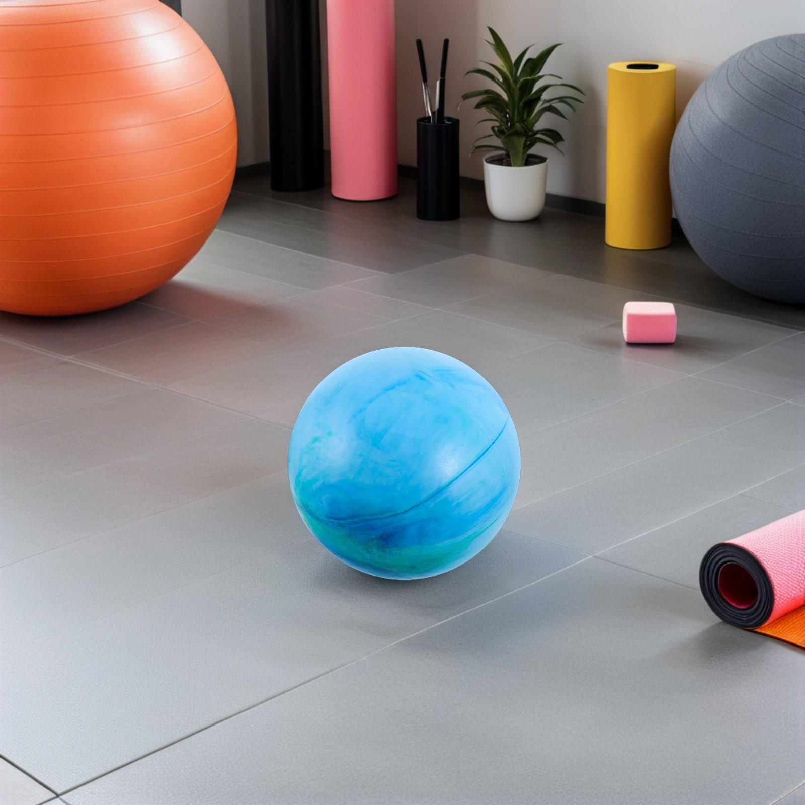 Bola de Yoga Grande 75cm, Bola - Heavy Equipment Simulator avaliação e preço