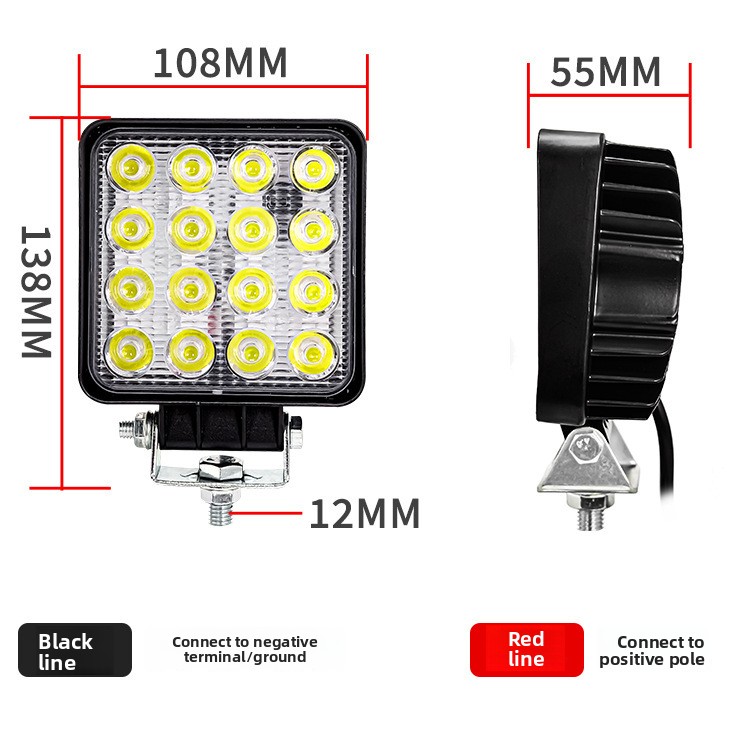 Lanterna de Trabalho LED de 48 - Heavy Equipment Working avaliação e preço