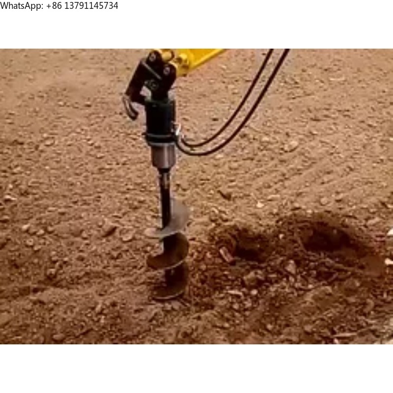 Minicarregadeira retroescavade - Post Hole Digger avaliação e preço
