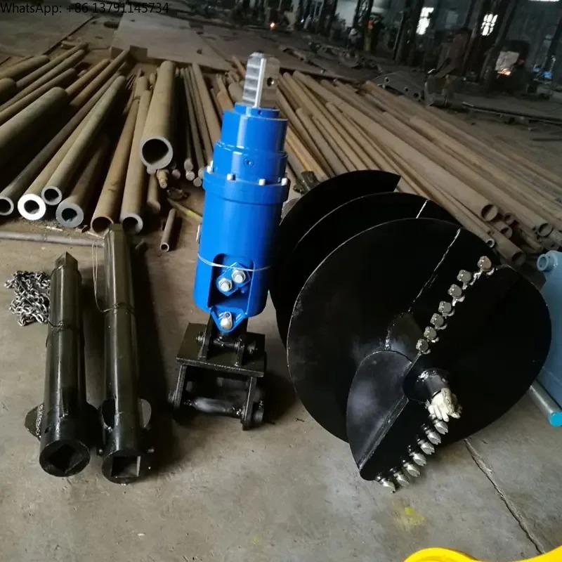 Minicarregadeira retroescavade - Post Hole Digger avaliação e preço